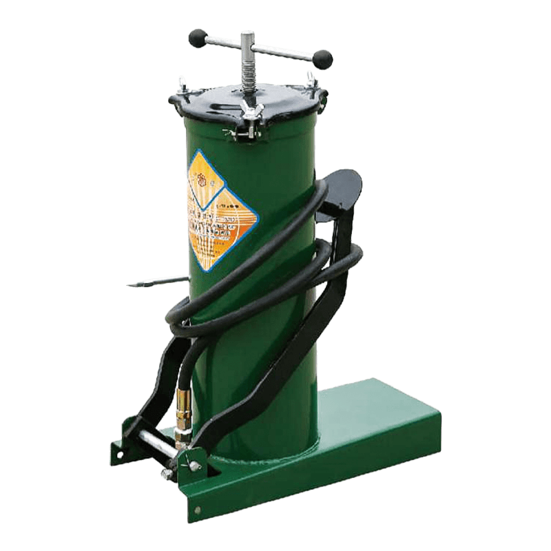 6KG fotdriven fettinjektor i tjock legering